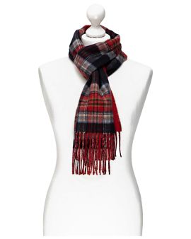 The Royal Mile Reversible Tartan Scarf is woven in the finest cashmere fibres